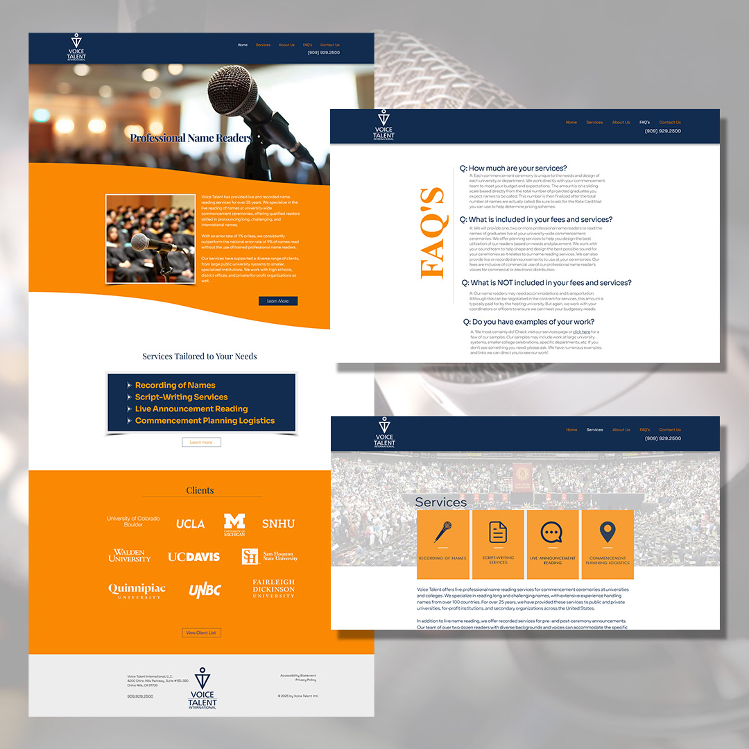 extraordinary smilesvoice talent website image